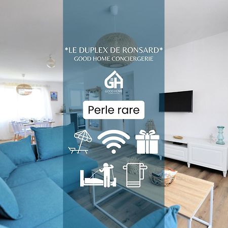 *Le Duplex De Ronsard*Plage Et Centre-Ville Duinkerke Buitenkant foto