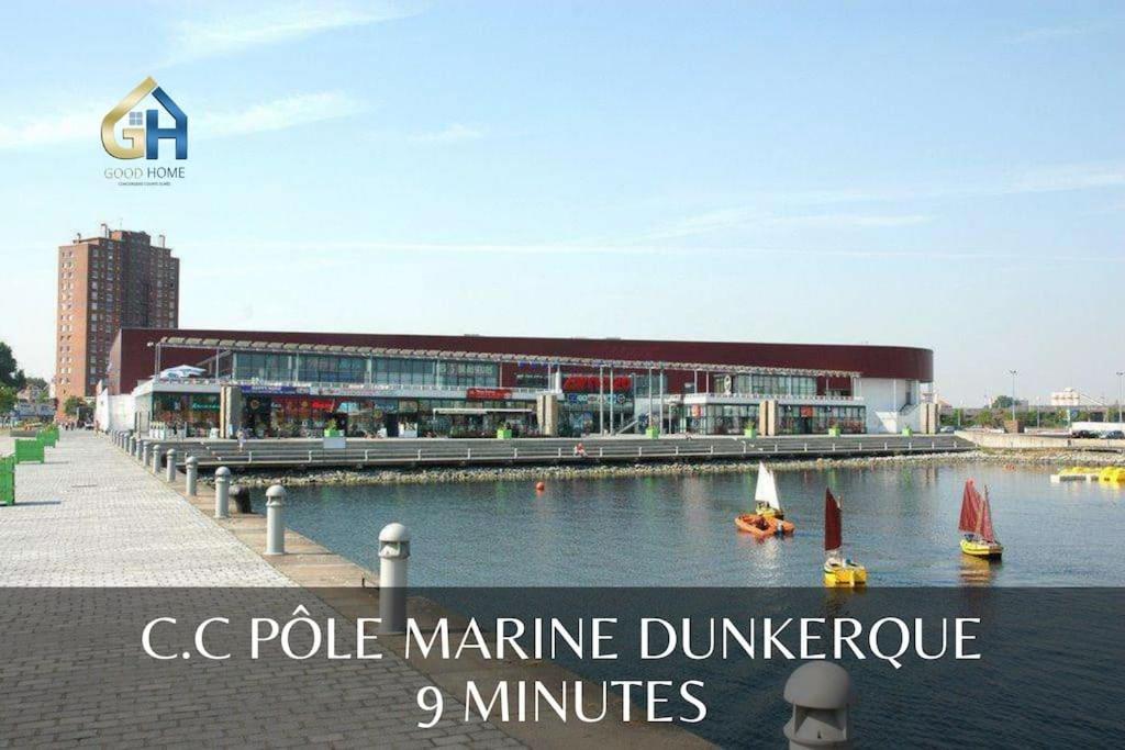 *Le Duplex De Ronsard*Plage Et Centre-Ville Duinkerke Buitenkant foto